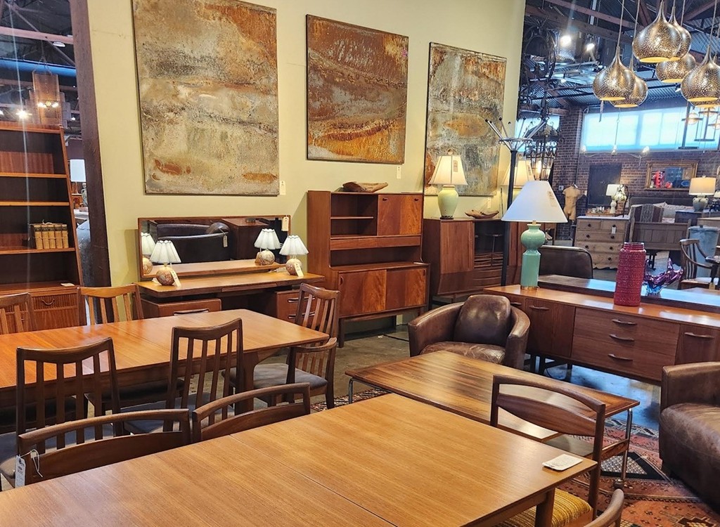 Midcentury teak furniture